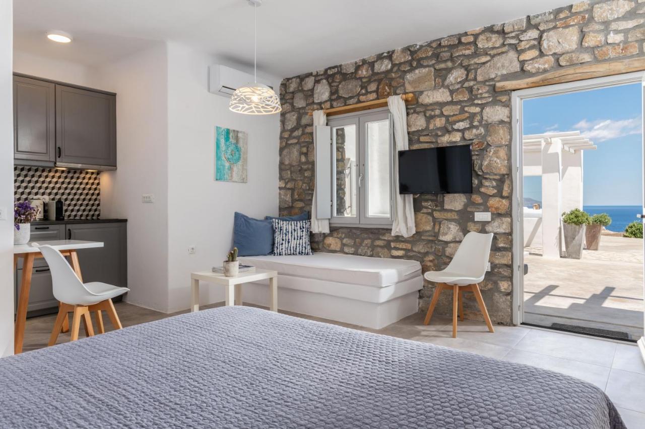 Aegean View Apartments Mykonos Agios Ioannis Diakoftis Экстерьер фото