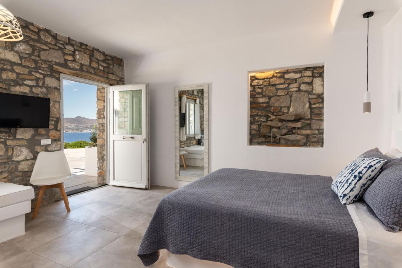 Aegean View Apartments Mykonos Agios Ioannis Diakoftis Экстерьер фото
