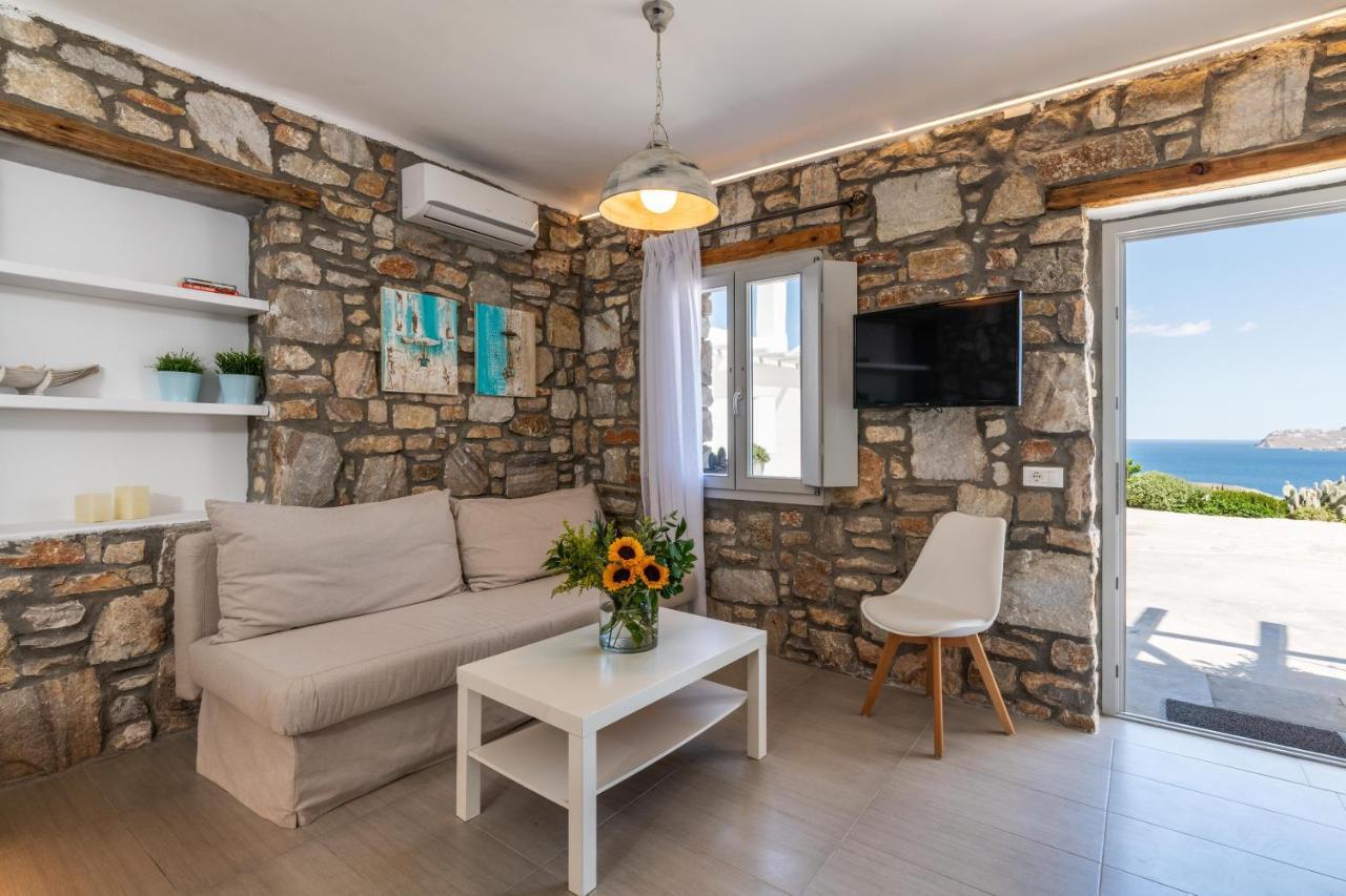 Aegean View Apartments Mykonos Agios Ioannis Diakoftis Экстерьер фото