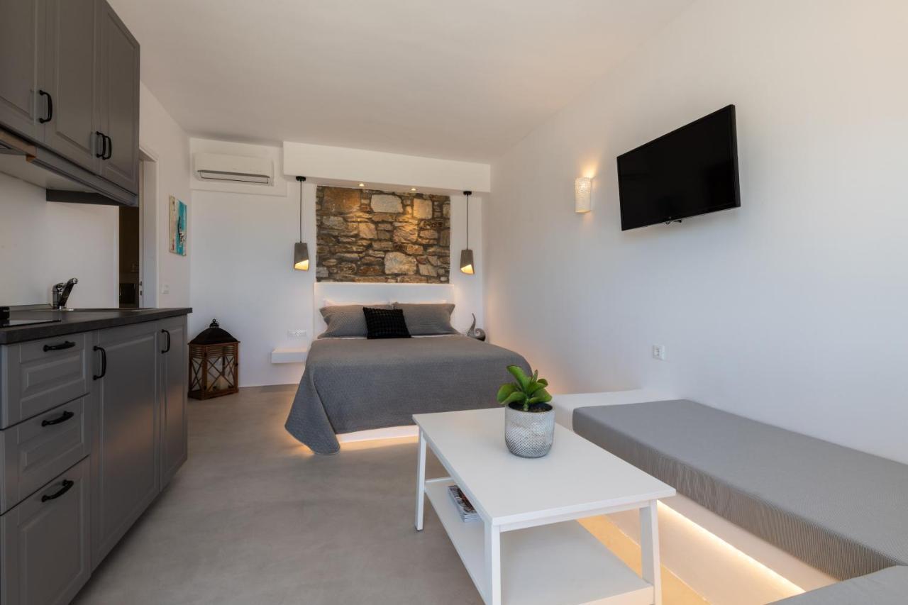 Aegean View Apartments Mykonos Agios Ioannis Diakoftis Экстерьер фото